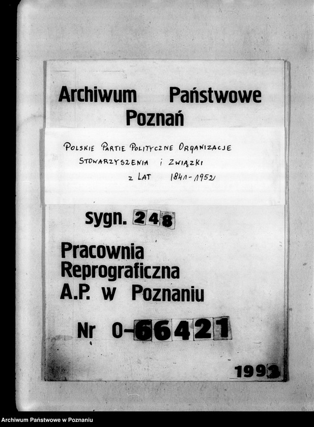 Obraz 1 z jednostki "Protokolarz zebrań"