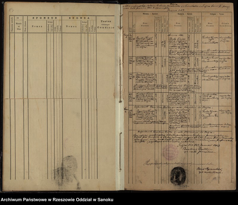 image.from.unit.number "Księga małżeństw dla miejscowości Trójca, Jamna Dolna i Jamna Górna"