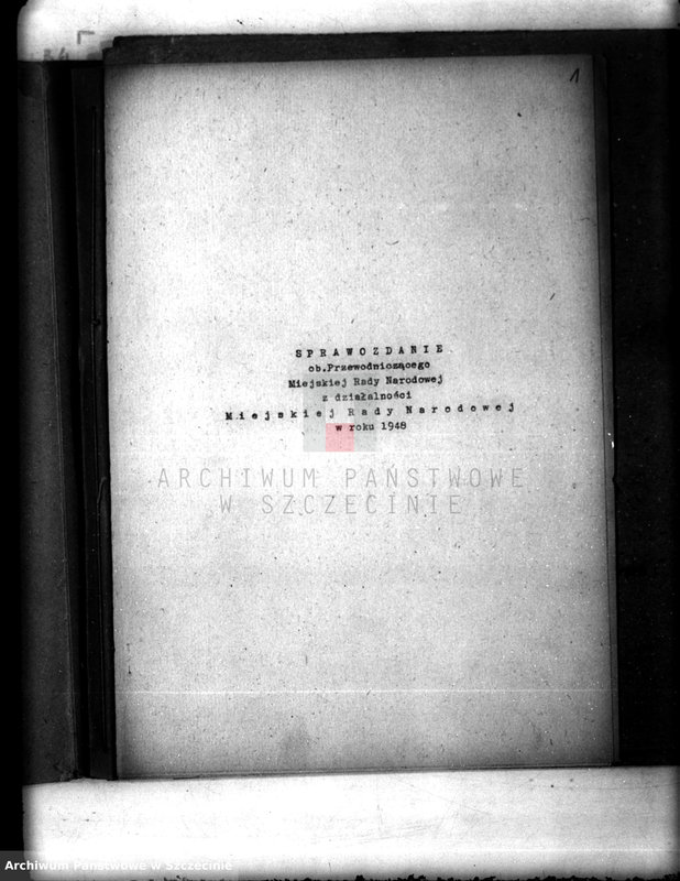 Obraz 4 z jednostki "Sprawozdanie Miejskiej Rady Narodowej w Szczecinie z działalności w roku 1948"