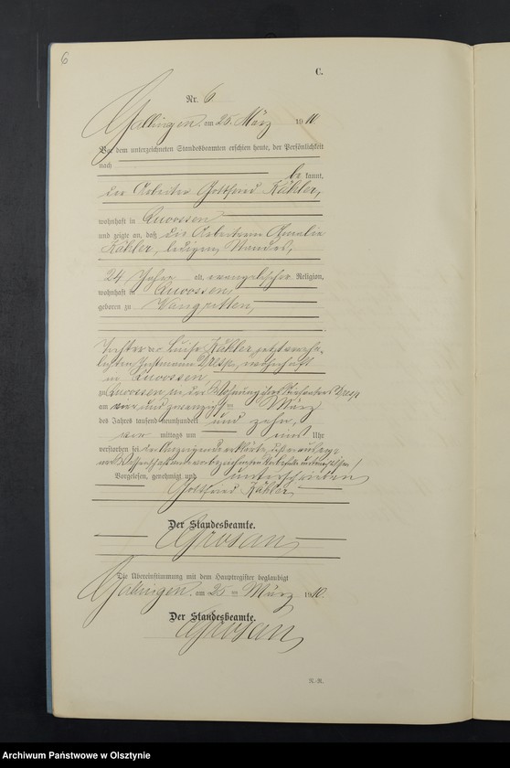 image.from.unit.number "Sterbe-Neben-Register Nr 1 - 27"