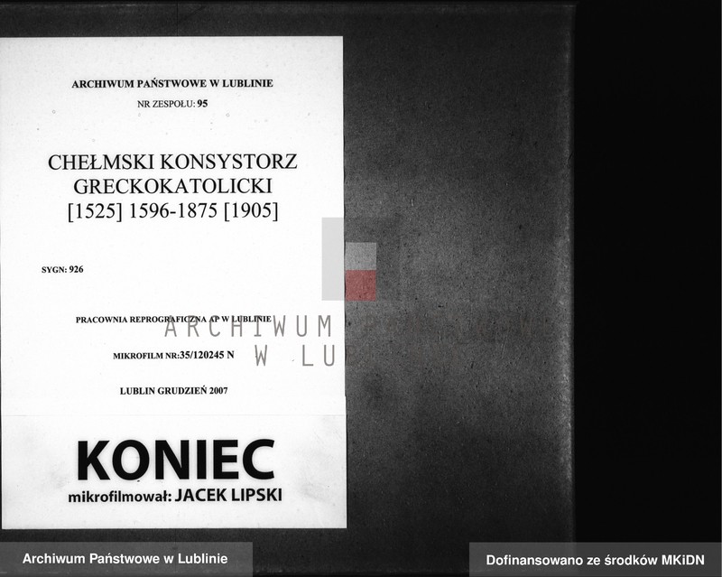 image.from.unit.number "Akta osobiste. Malczyński Jan [kooperator i proboszcz parafii Hrubieszów]"