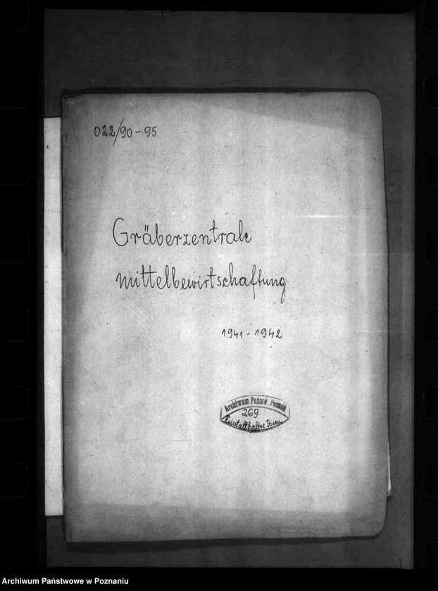 Obraz 4 z jednostki "Gräberzentrale- Mittelbewirtschaftung"