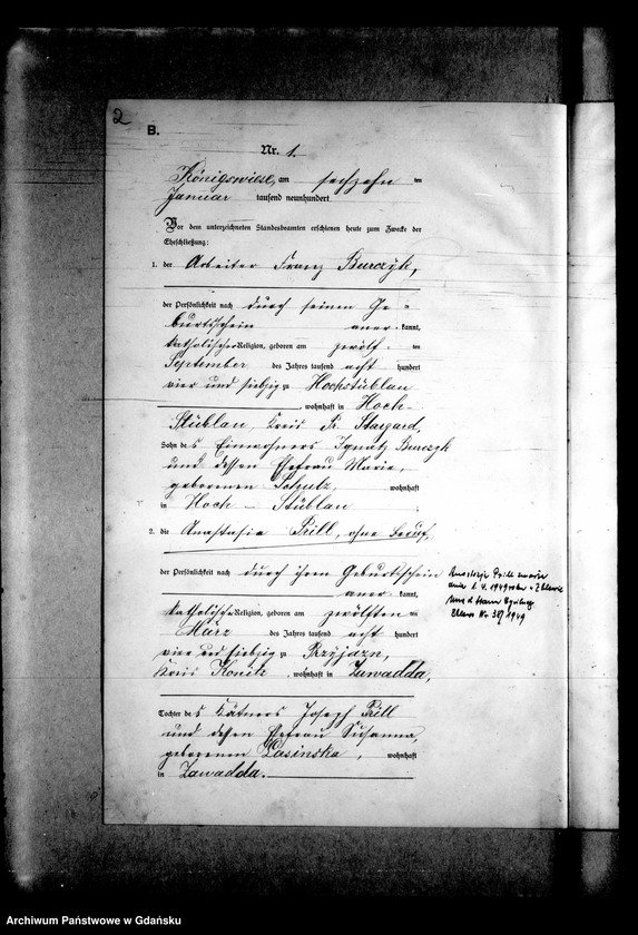 image.from.unit.number "Księga małżeństw"