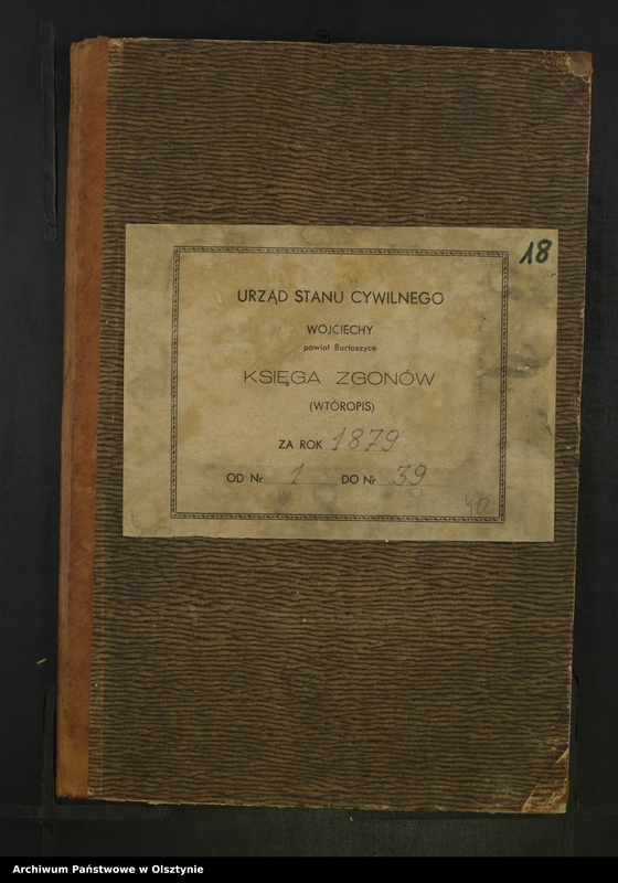 image.from.unit.number "Sterbe-Neben-Register Nr 1 - 39"