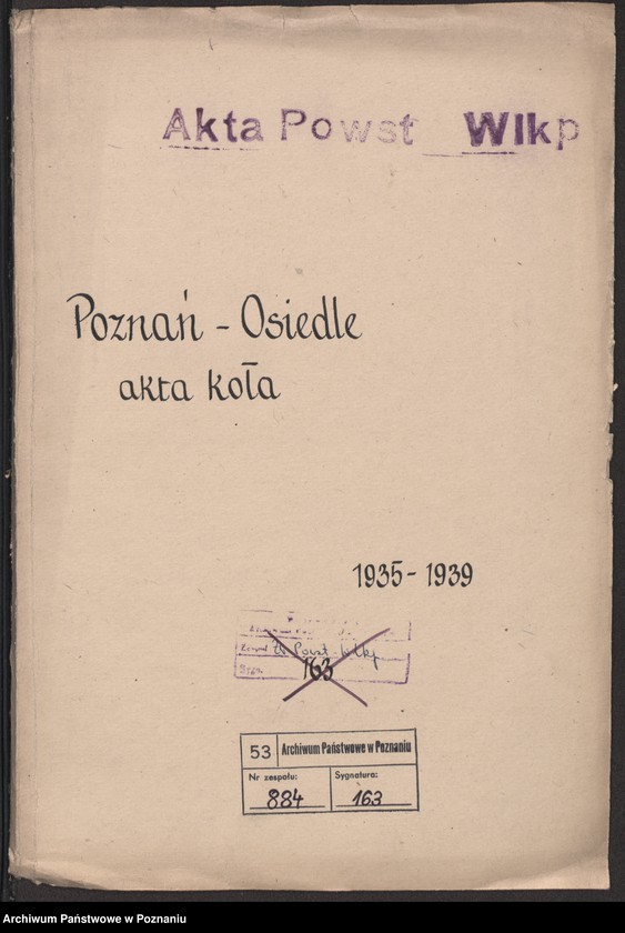 Obraz 3 z jednostki "Poznań - Osiedle akta koła."
