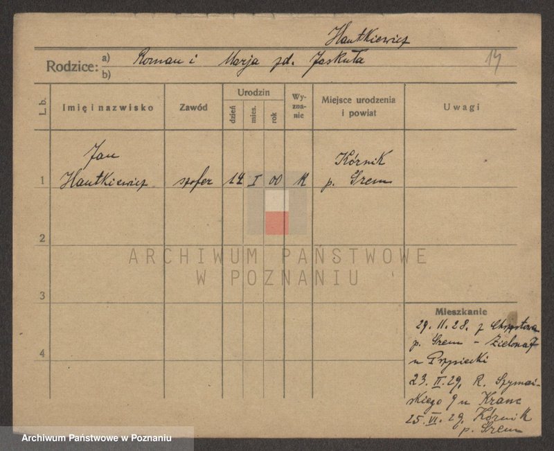 Obraz 14 z jednostki "Handkiewicz - Haniszewski"