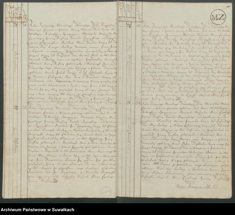 image.from.unit.number "Akta zeszłych gminy puńskiey od 1-go maja 1810"
