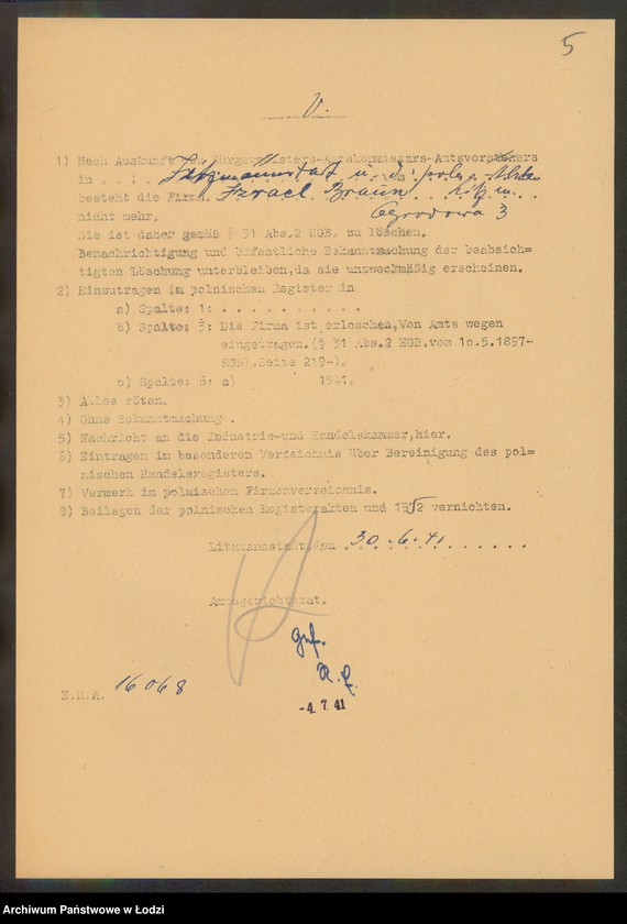 Obraz 7 z jednostki "Izrael Braun – sprzedaż manufaktury"