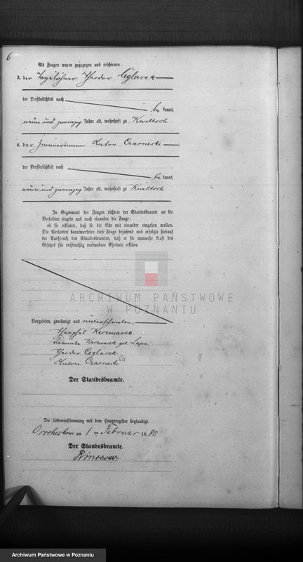 Obraz 9 z jednostki "Księga małżeństw"