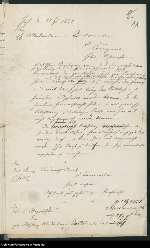 Obraz 16 z jednostki "A. betr. Władysław von Gostomski"