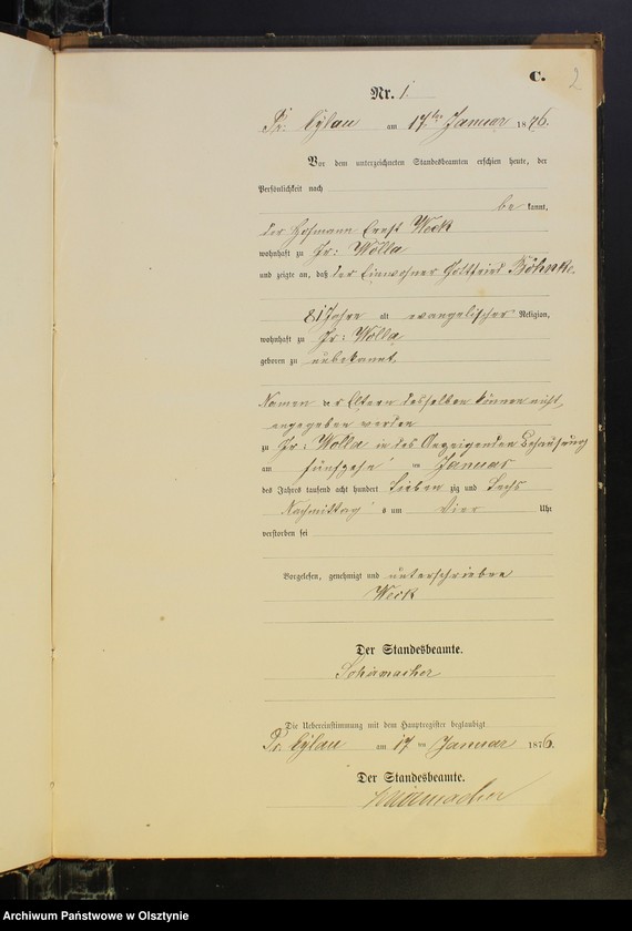 image.from.unit.number "Sterbe-Neben-Register Nr 1 - 25"