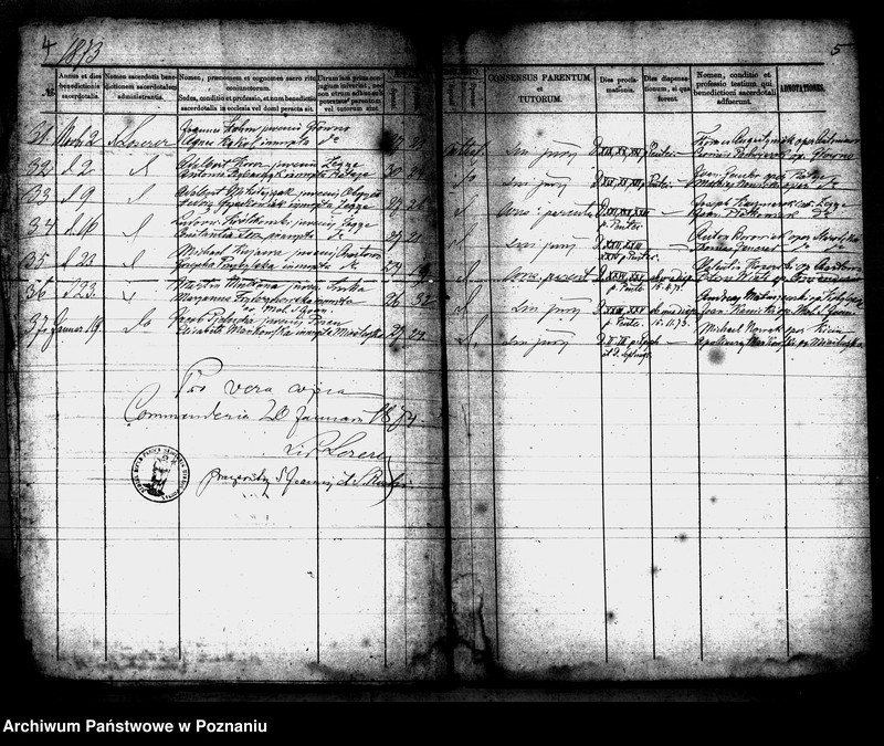 Obraz 4 z jednostki "Księga małżeństw"