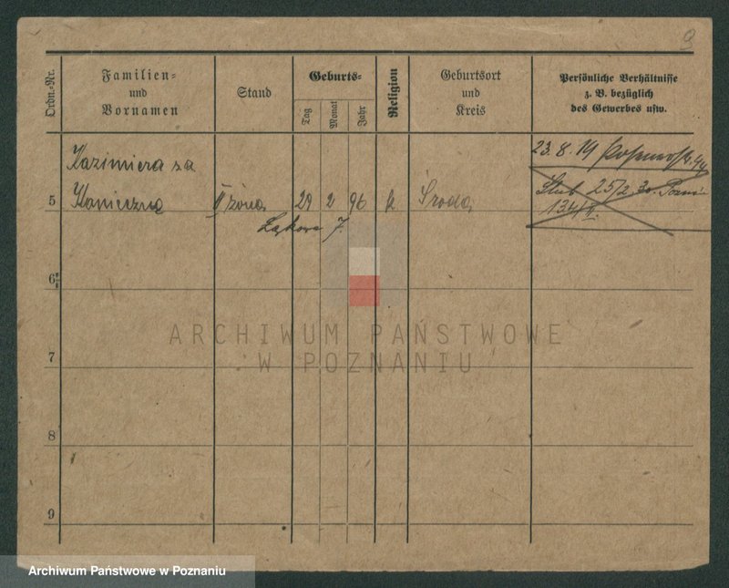 Obraz 11 z jednostki "Pfeifke - Pfleging"