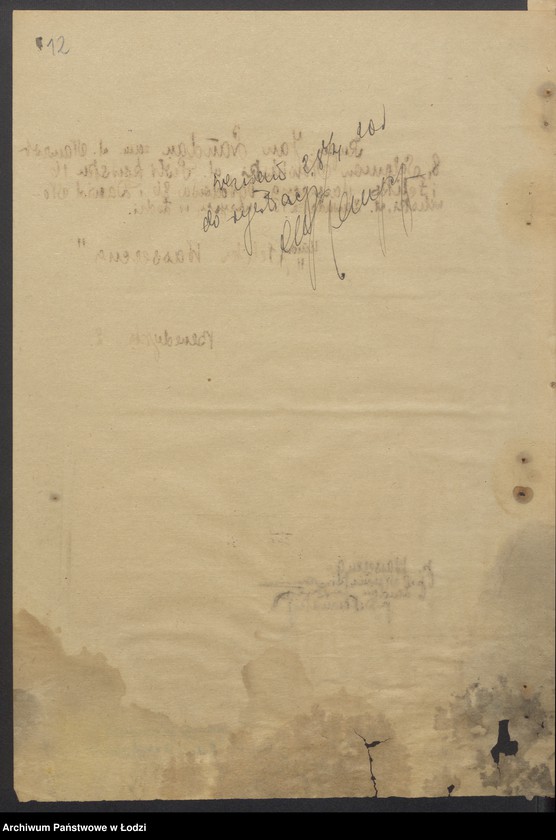 Obraz 14 z jednostki "„Union” – Feliks Wassercug, Jan Landau, Salomon Nowiński – dom komisowo - licytacyjny"