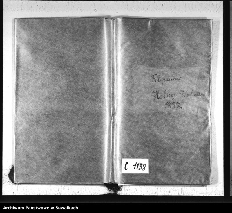 image.from.unit.number "Duplikat Sekty Filiponów Gminy Hołny Wolmera z roku 1837"