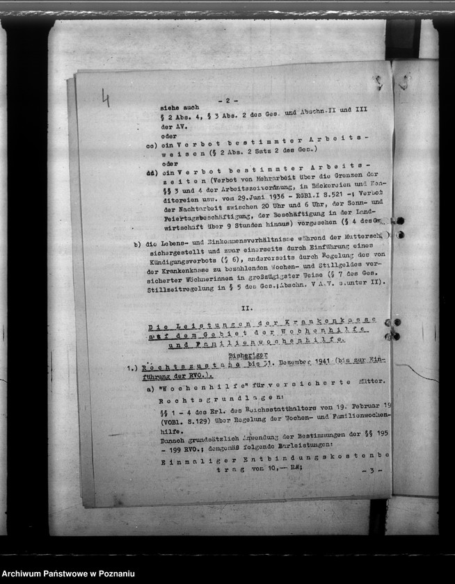 Obraz 8 z jednostki "Gesundheitspflege für werdende Mutter. Musterung der Wehrpflichtigen. Fliegenbekämpfung - Gesundheitliche Betreuung der Zivilbevölkerung"