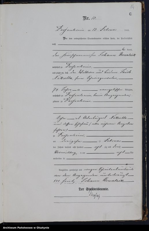 image.from.unit.number "Sterbe-Haupt-Register Nr 1 - 75"