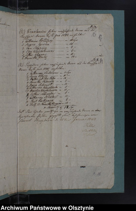 image.from.unit.number "Armen Kassen Rechnung des Kirchspiels Kruklanken"