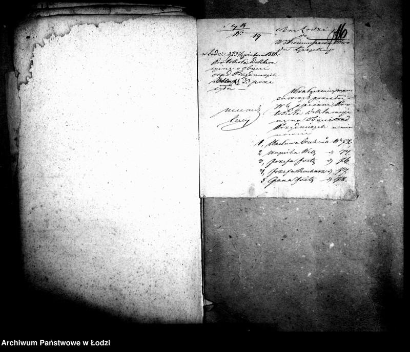 Obraz 14 z jednostki "Akta tyczące się budowy domów przez prządków"