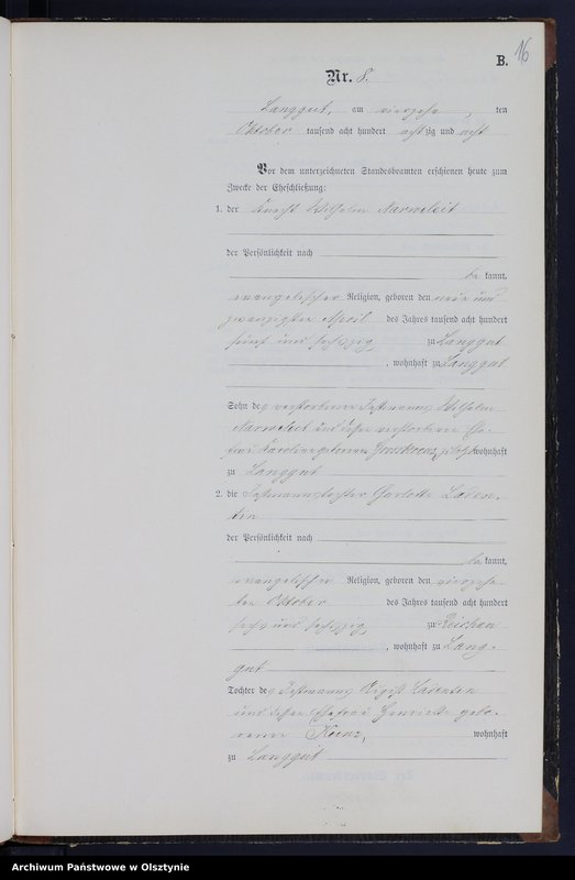 image.from.unit.number "Heiraths-Neben-Register Nr 1 - 16"