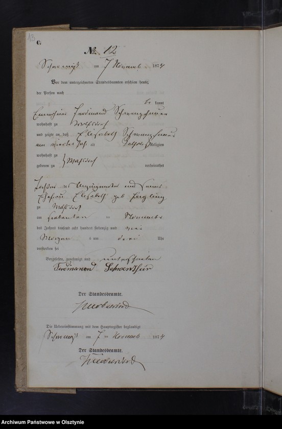 image.from.unit.number "Sterbe-Neben-Register Nr 1 - 23"