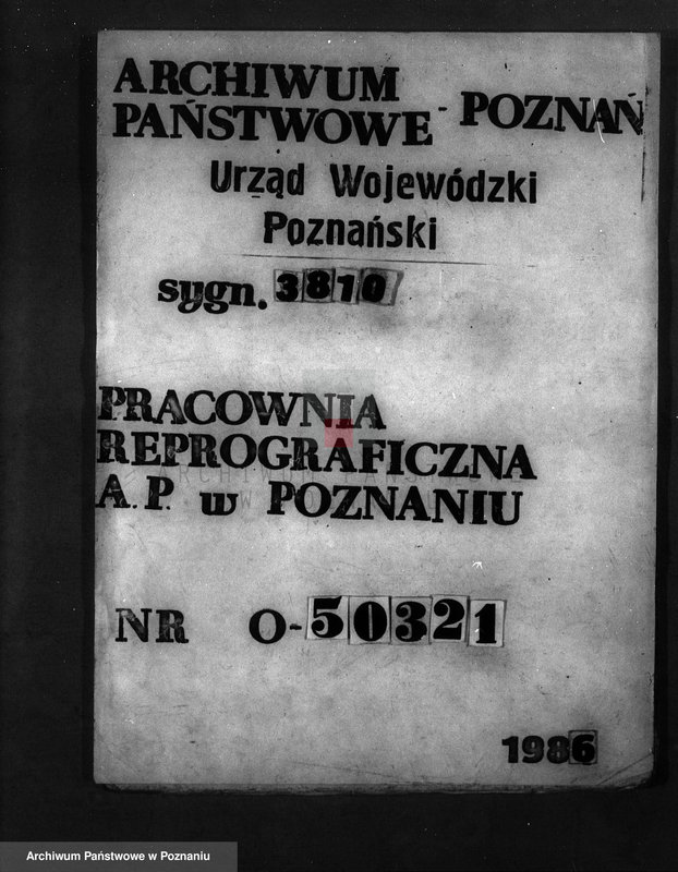 Obraz 1 z jednostki "Program gospodarczy dla lasu J. Kajewskiego w gminie Wiórek powiat poznański 1929-1939"