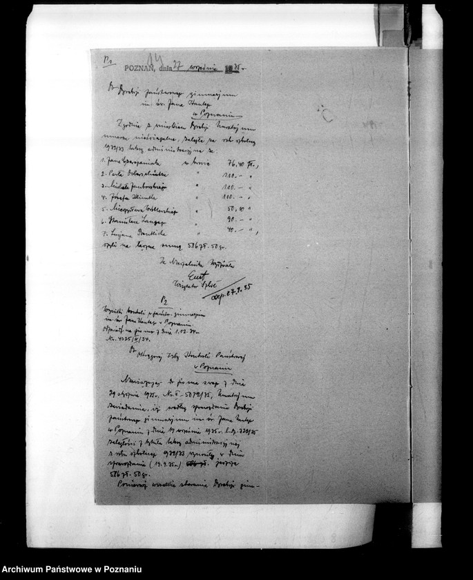 Obraz 17 z jednostki "Państwowe Gimnazjum imienia św. Jana Kantego - Poznań"