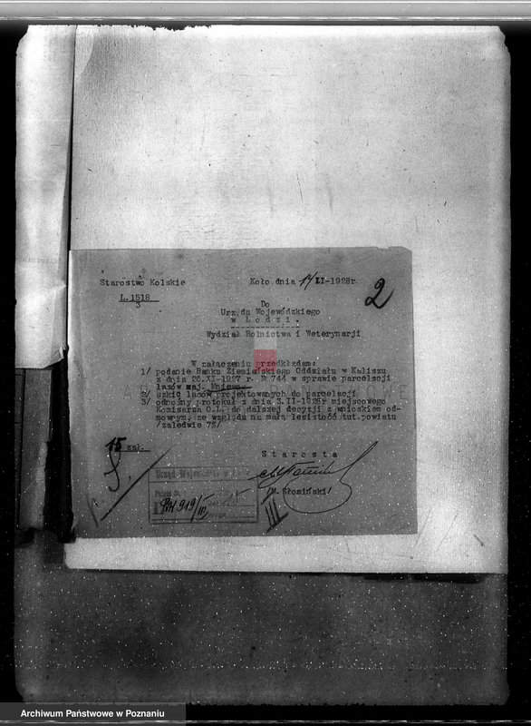 Obraz 6 z jednostki "Przedłużenie terminu zalesienia gruntów leśnych w majątku Mniewo powiatu kolskiego gmina Karczew"