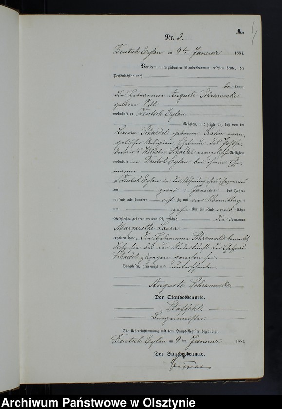 Obraz 6 z jednostki "Geburts-Neben-Register Nr 1 - 155"
