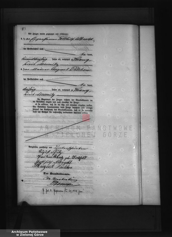 Obraz 10 z jednostki "Heirats-Haupt-Register"