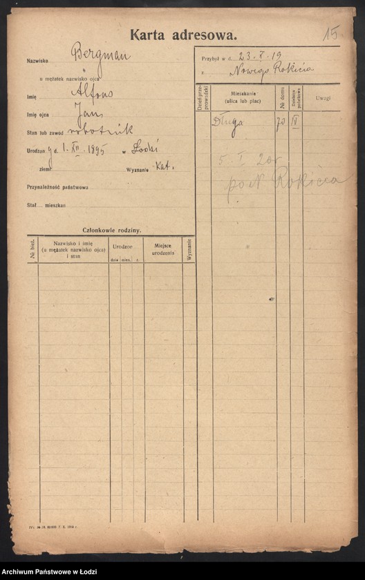 image.from.unit.number "[Spis ludności Łodzi] Berginda - Berkowicz"