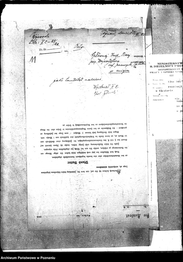 Obraz 15 z jednostki "Raporty w przedmiocie ruchów zarobkowych w przemyśle i handlu"