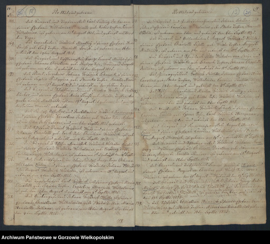 image.from.unit.number "Duplikate der Kirchenbücher der Hauptkirche zu Landsberg an der Warthe"