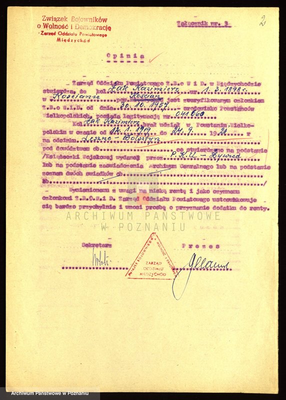 Obraz 12 z jednostki "Życiorysy powstańców wielkopolskich: Ż - /Żak Kazimierz - Żyto Franciszek/."