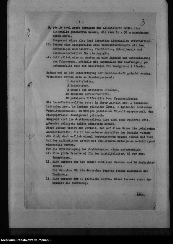 Obraz 6 z jednostki "Zakład dla chorych na gruźlicę w Gostyninie - plany założenia"