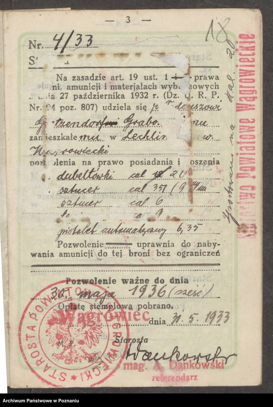 image.from.unit.number "Dokumenty osobiste Tadeusza Goetzendorf-Grabowskiego"
