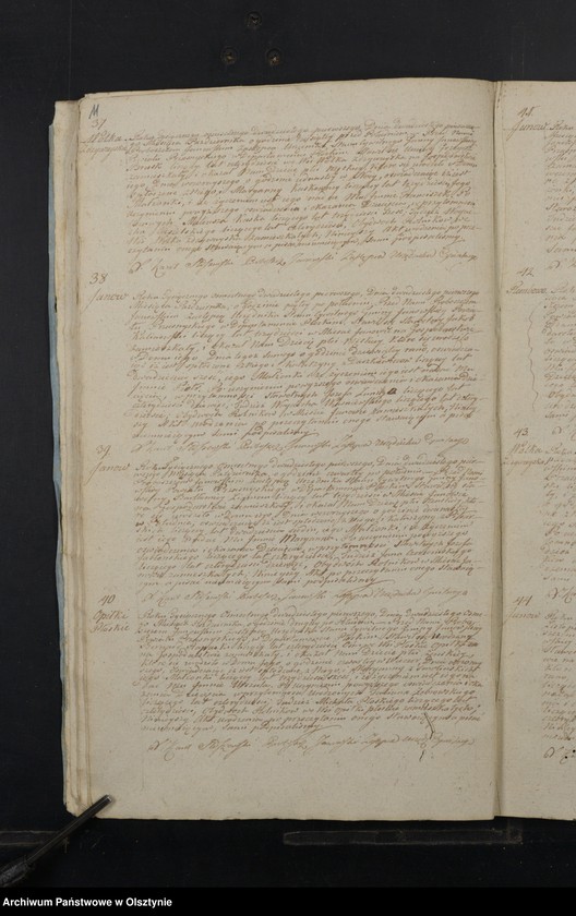 image.from.unit.number "Duplikat. Akta Cywilne Urodzenia, Zeyścia, Zapowiedzi i Małżeństw Gminy Janowskiey Powiatu Przasnyskiego w Departamencie Płockim z Roku 1821/22"