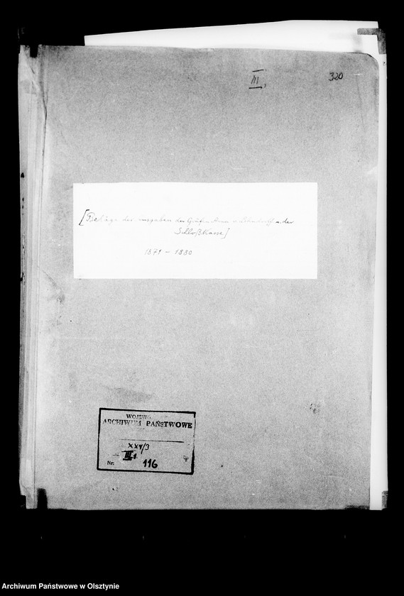 image.from.unit.number "/Beläge für die Ausgaben der Gfin Anna Lehndorff u. der Schlosskasse/"