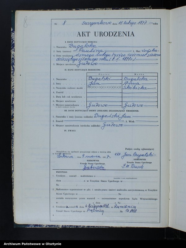 image.from.unit.number "Księga urodzeń Nr 1 - 68,1 - 80,1 - 76,1 - 79 i 1 - 77 /bez 1880,81 i 83/ /przepisana w języku polskim z oryginału niemieckiego w dniach 9.03.21.03.1957/"