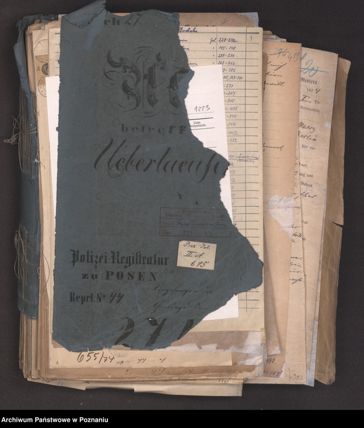 Obraz 2 z jednostki "A. betr. Überläufer Litt. A - Z"