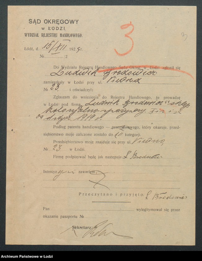 Obraz 5 z jednostki "Ludwik Brodowicz – sklep kolonialno-spożywczy"