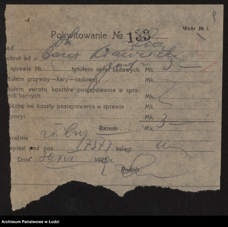 Obraz 11 z jednostki "Abram Berliner, Hinda Kinekowa- Bazar Krawiecki Berlinek i Kinek"