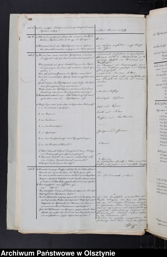 image.from.unit.number "Tabellarischer Bericht über des Schulwesen des evangelischen Kirchspiels"