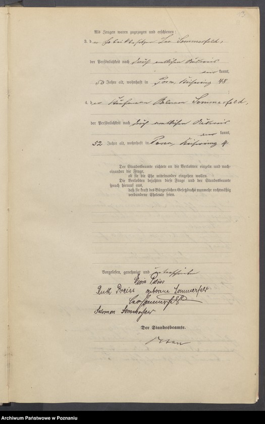 Obraz 15 z jednostki "Księga miejscowa małżeństw tom V [Rejestr główny małżeństw]"