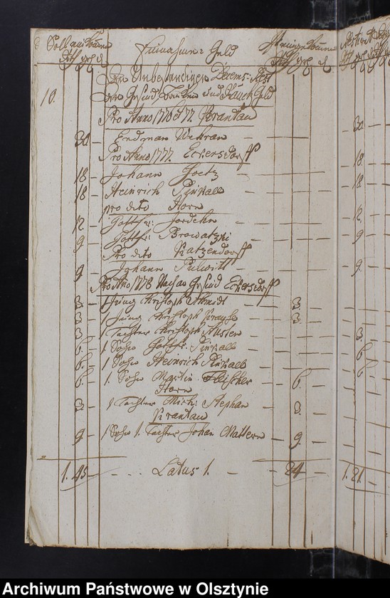 image.from.unit.number "Jahr Kirchen Rechnung aller Einnahme und Ausgabe, wie auch Bau-Rechnung /2 egz./"