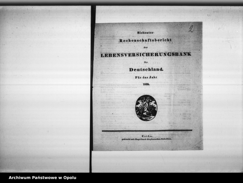 Obraz 6 z jednostki "Acta des Magistrats Oppeln betreffend Lebens - und Alters - Versorgungs - Versicherungen. De Anno 1850-1864"