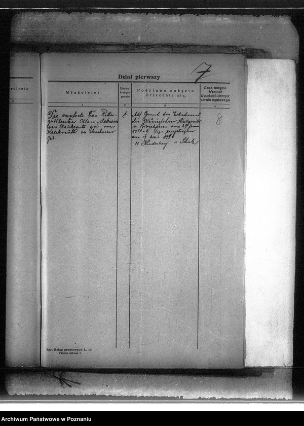 Obraz 12 z jednostki "Wyłączenie z art.. 4/5 ustawy o wykonaniu reformy rolnej z majątku Muchocin powiatu międzychodzkiego"