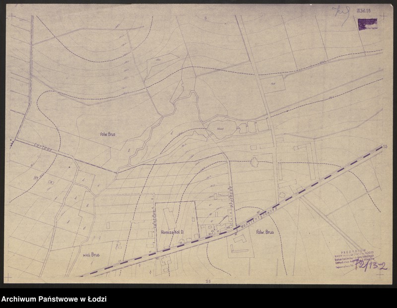 Obraz 2 z jednostki "Plan m. Łodzi 1: 2000. Sekcja SW 16"