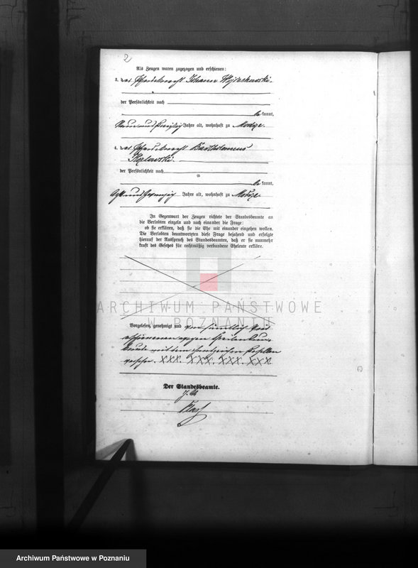 Obraz 4 z jednostki "Księga małżeństw"