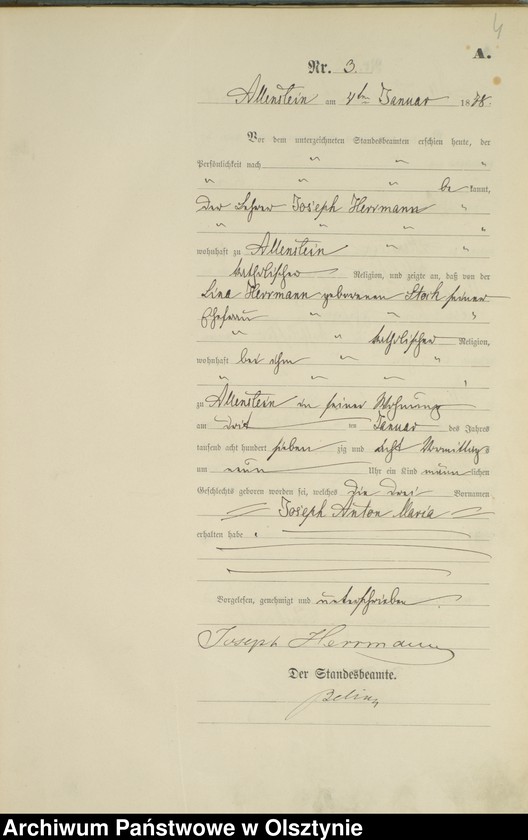 image.from.unit.number "Geburts-Haupt-Register Nr 1 - 304"